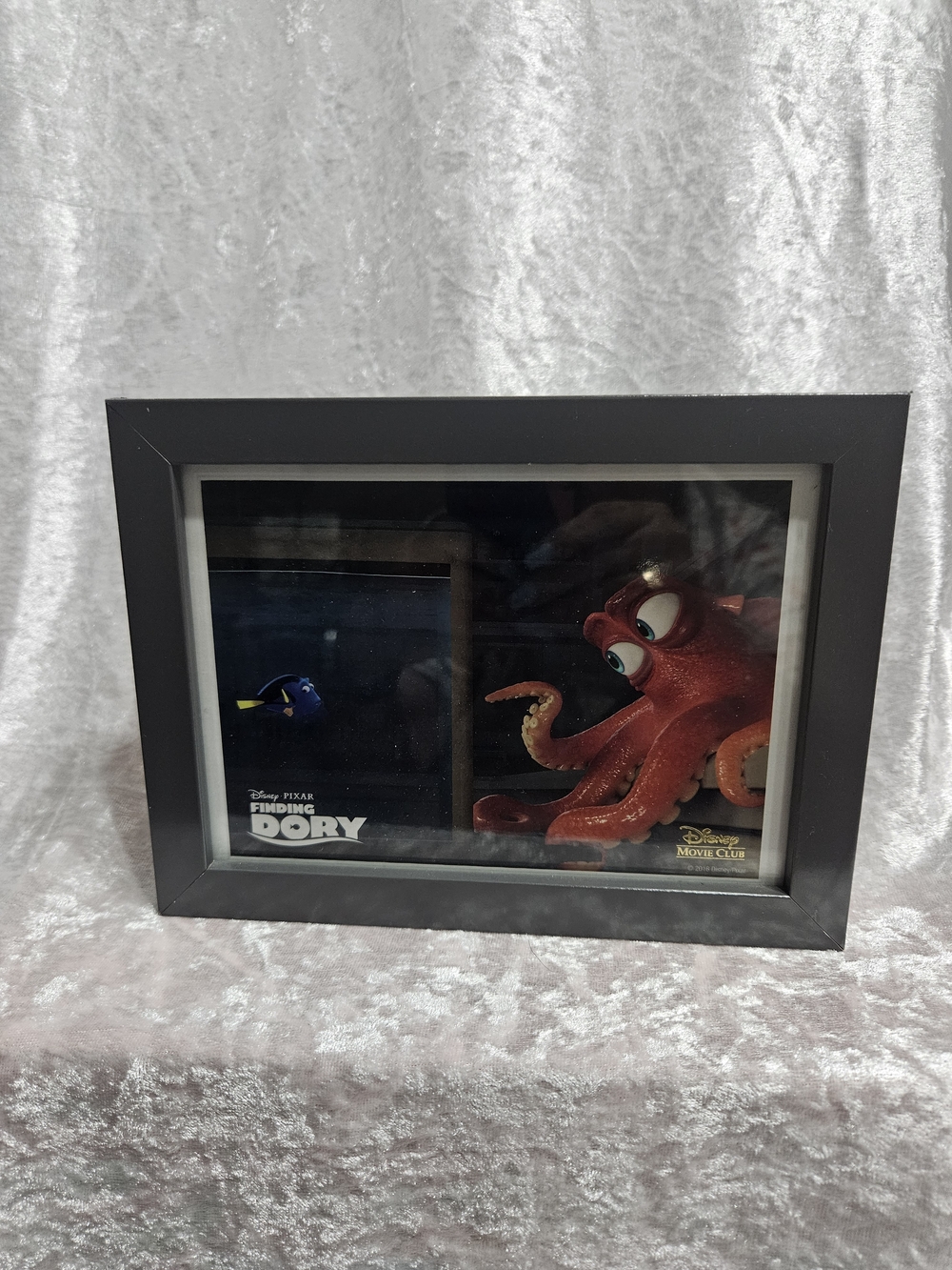 Disney Finding Dory Framed Lithograph Print - Black, Red, Blue, 2016